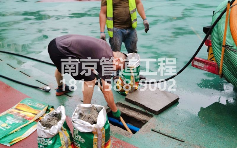 218西善桥管道清淤