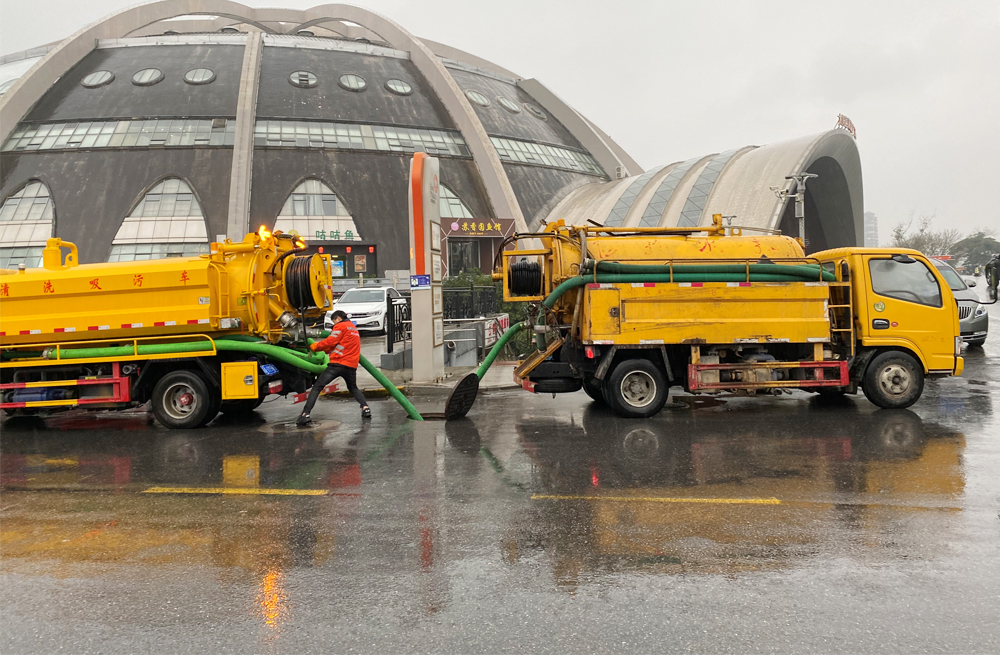271西善桥商场管道清淤
