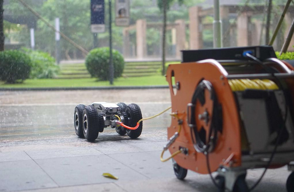 285西善桥管道检测机器人