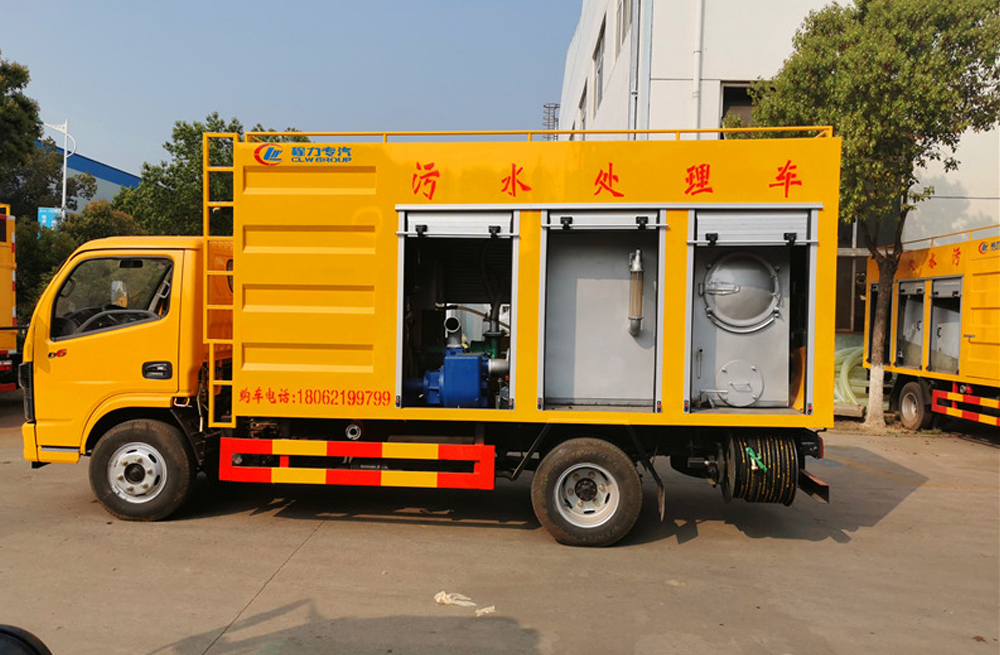 281西善桥污水分离车